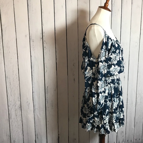 Fun & Flirty Floral Cold Shoulder Cinched Dress - Picture 6 of 6